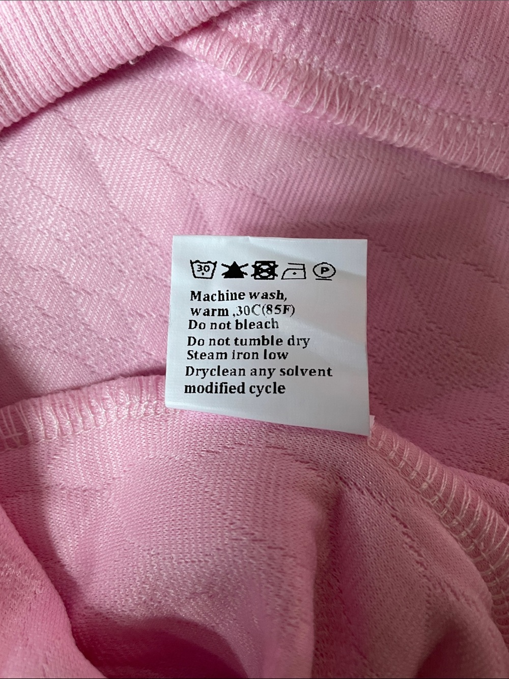 NWOT Pink Hooded Cable Knit Sweater Hoodie. Size MEDIUM - Picture 5 of 5